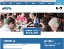 Tablet Screenshot of lakewooddemocrats.com